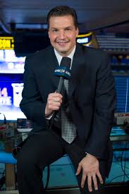 From 2006 to 2008, nbc's studio show originally broadcast out of the rink at new york's rockefeller center, at the foot of nbc's offices during january and february. Eddie Olczyk Stanley Cup Playoffs Nbc Sports Pressboxnbc Sports Pressbox