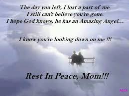 Short Rip Mom Quotes Sayings Poems From Daughter And Son Rip Mom Quotes Rest In Peace Rest In Peace Quotes