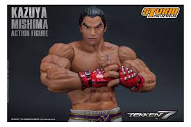 Kazuya mishima is the character that first appears as the intial main protagonist, later the secondary antagonist of tekken series. Tekken 7 Kazuya Mishima Storm Collectibles Mykombini
