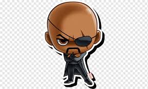 I used to have nothing. Marvel Nick Fury Animation Illustration Nick Fury Thor Black Widow Marvel Heroes 2016 Hulk Nick Valentine Marvel Avengers Assemble Superhero Chibi Png Pngwing
