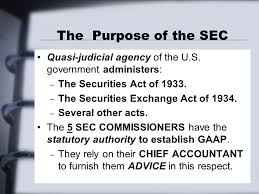 The securities and exchange commission is an independent government agency responsible for regulating the securities industry in the united states. Chapter 18 Securities And Exchange Commission Reporting Ppt Download