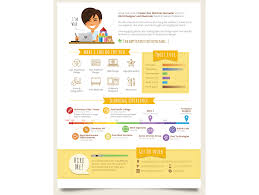 7 inspiring infographic resumes layout