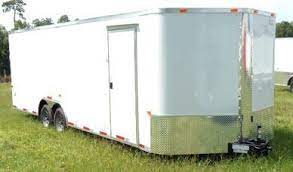 3 brake axles, electric brakes. 8 5 X 30 Enclosed Cargo Trailer Tandem Axle Elite V Trailers 123