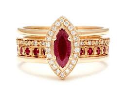 Art deco vintage style ruby and diamond filigree engagement ring in 14 karat white gold. 33 Ruby Engagement Rings That Are Chic Af