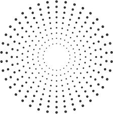 Circular Halftone Effect Halftone Design Dots Design Halftone