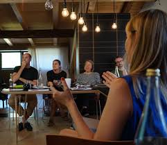 Interior designers sometimes supervise assistants who carry out their plans and perform administrative tasks, such as reviewing catalogues and ordering samples. Nils Holger Moormann Hosts Blickfang Design Workshop 2015