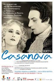 Cine-Concierto en el Teresa Carreño: Casanova