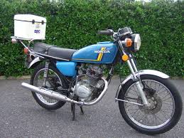 Image result for Nice Blue 1976 Honda