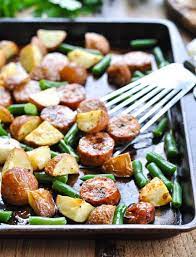 Roasted fennel & italian sausage stuffing. Sheet Pan Italian Sausage With Potatoes The Seasoned Mom