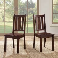 Better Homes And Gardens Bankston Dining Chair Set Of 2 Mocha Walmart Com Fabric Dining Chairs Dining Chairs Cheap Dining Room Chairs