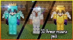 This is a guide to how to make custom armor textures for your texturepack. 3d Armor Resource Pack For Mcpe Bedrock 3d Texture Pack For Minecraft Mcpe Gaming Minecraft Youtube