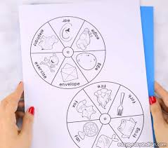 Charat(x) is a random char from the alphabet. Printable Alphabet Spinners Easy Peasy And Fun