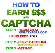 Captcha 2 Cash Get Paid By Decoding Captchas Typing Jobs Data Entry Jobs Make Easy Money