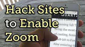 How do i enable javascript in my browser? Zoom On Mobile Websites That Don T Allow It With This Javascript Hack Ios Hacker