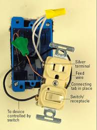 Combo plug and light switch wiring electrical question: All About Combination Switches And Receptacles Better Homes Gardens