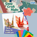 Cozy Craft Night - Origami Paper Crane