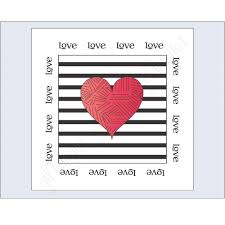 Instant Download Mini Card With Matching Envelope Gift Tags Treat Holder Blank Card Stripes With Red Heart Blank Cards Gift Tags Treat Holder
