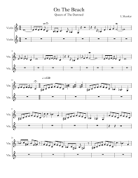 L Is For The Way You Look At Me Sheet Music Print And Download On The Beach L Shankar Made By Thelast Toknow Sheet Music Free Sheet Music Beach