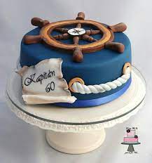 Maybe you would like to learn more about one of these? Cake For A Sea Captain Nautical Cake Boat Cake Nautical Birthday Cakes