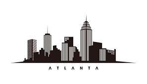 Atlanta skyline silhouette from skyline, city, and cityscape. Atlanta Skyline Silhouette Photos Royalty Free Images Graphics Vectors Videos Adobe Stock