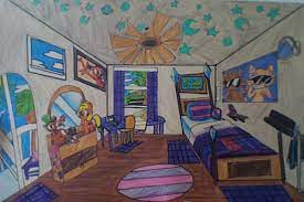 This video will walk you through how to draw your dream room for your project with google docs in case you cannot do it with pencil/paper. Dream Bedroom Dream Room Drawing Room Drawing Drawings Dream Room