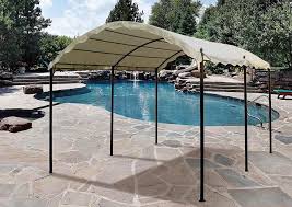 Pavillon Aus Lackiertem Stahl Mit 6 Pole Idfdesign