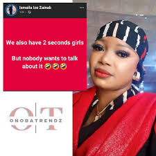 We also have 2minutes girls But nobody wants to talk about it.😭😭