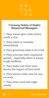 7 Unsung Habits Of Highly Respected Managers - Ambition & Balance