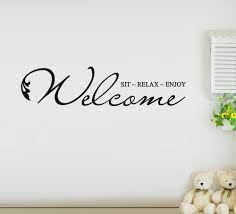 Maybe you would like to learn more about one of these? Wall Sticker Quotes Free Shipping Welcome To Our Home Vinyl Wall Art Decals Quotes Saying Home Decor Wall Sticker Wall Sticker Wall Sticker Welcomedecorative Wall Stickers Aliexpress
