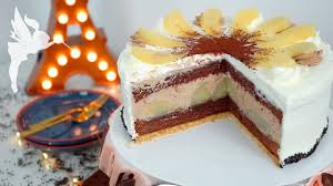 Birne Helene Torte Sahnetorte Nach Birne Helene Art Schoko Birnen Torte Kuchenfee Cc Youtube