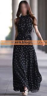 Sew Pattern باترون فستان صيف طويل مقاس 36 50 Long Summer Dresses Dresses Long Dress
