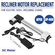 vevor apa88 recliner motor replacement and switch kit universal lift chair dc motor replacement kit for electric sofa lift cha electric recliners recliner sofa