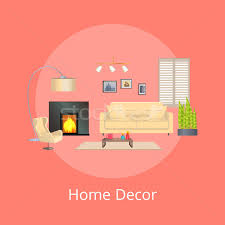 From the décor you choose. Home Decor Comfortable Flat Vector Illustration Vector Illustration C Robuart 9375900 Stockfresh