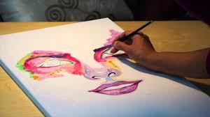 Verwandter beitrag von acrylbilder mit strukturpaste anleitung. Faces 2 Portraitmalerei Mit Acryl Youtube