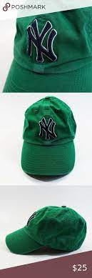 Sold 47 Brand Green Ny Yankees Baseball Hat Baseball Hats 47 Brand Green Hats