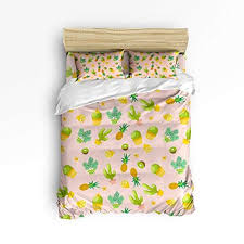 Shop for sheet comforter sets at bed bath & beyond. Meet 1998 Luxury 4 Piece Bedding Set Cactus Flowers Pineapple And Lemon Duvet Covers Set Duvet Cover Bed Sheet Pil Duvet Cover Sets Duvet Covers Bed Comforters