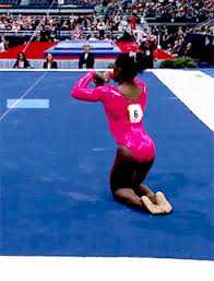 Olympic gymnast, simone biles, at the 2021 united states classic, landed the yurchenko double pike on the vault workout. Simone Biles Gif Find On Gifer