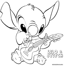 Showcase your love for someone with this simple and cute drawing. Babussalam Coloring Pages Of Stitch