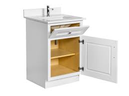 The typical basin depth is 5 to 8 inches. 21 Bathroom Vanity In White Broadway Vanities