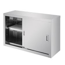 Our kitchen rack will make the most of your space. Vogue Stainless Steel Wall Cupboard 900mm Ce150 Buy Online At Nisbets