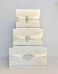 Simply scan and print art from a monogram book onto adhesive paper; Wedding Card Box With Lock Classic Ivory Or White Classic Etsy Card Box Wedding Personalized Wedding Card Holder Wedding Cards