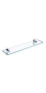 3.6 out of 5 stars 10. Kes Glass Shelf Bathroom Shower Shelf 14 Inch 8mm Thick Tempered Glass Wall Mount Rectangular With Polished Chrome Bracket Bgs3202s35 Amazon Co Uk Diy Tools