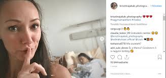 Így nincs is ok a féltékenykedésre. Kulcsar Edina Anyukaja A Babaval Fotozkodik Nlc