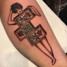 Check spelling or type a new query. Magical Illusion Zig Zag Girl Tattoos By Ryan Cooper Thompson Tattoodo