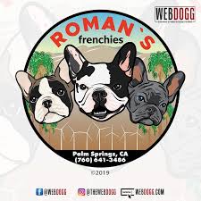If you have any questions feel free to give me a call i love to talk bully. Roman S Frenchies Dog Logo Design Dog Breeder Logo Design