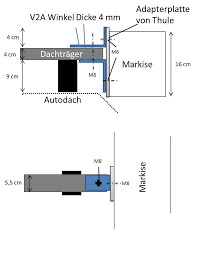 Investieren sie doch in eine markise und genießen sie ab sofort ein noch gemütlicheres ambiente auf ihrem balkon oder ihrer terrasse. Markisenhalter Dachtrager