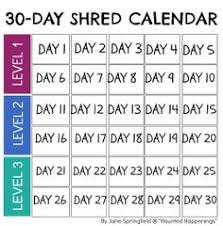 247 Best 30 Day Shred Images In 2019 30 Day Shred Jillian