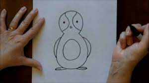 Learn how to sketch & draw: How To Draw A Cartoon Penguin Free Drawing Lesson For Kids Youtube