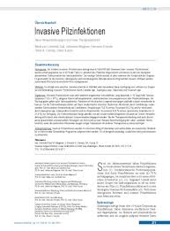 Maybe you would like to learn more about one of these? Invasive Pilzinfektionen