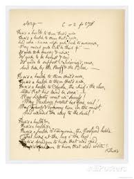 Poem By Robert Burns Giving A Good Example Of His Handwriting Giclee Print Allposters Com Robert Burns Burns Giclee Print